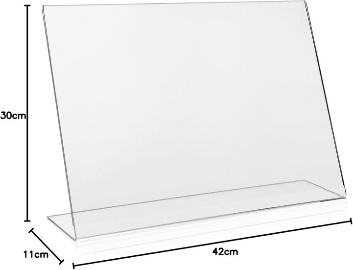 Actual product image VitaDisplays Werbeaufsteller DIN A3 Querformat (A3)