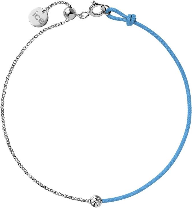 Produktbild Ice Bracciale Diamante Mezza Catena Cotone Blu (Edelstahl)