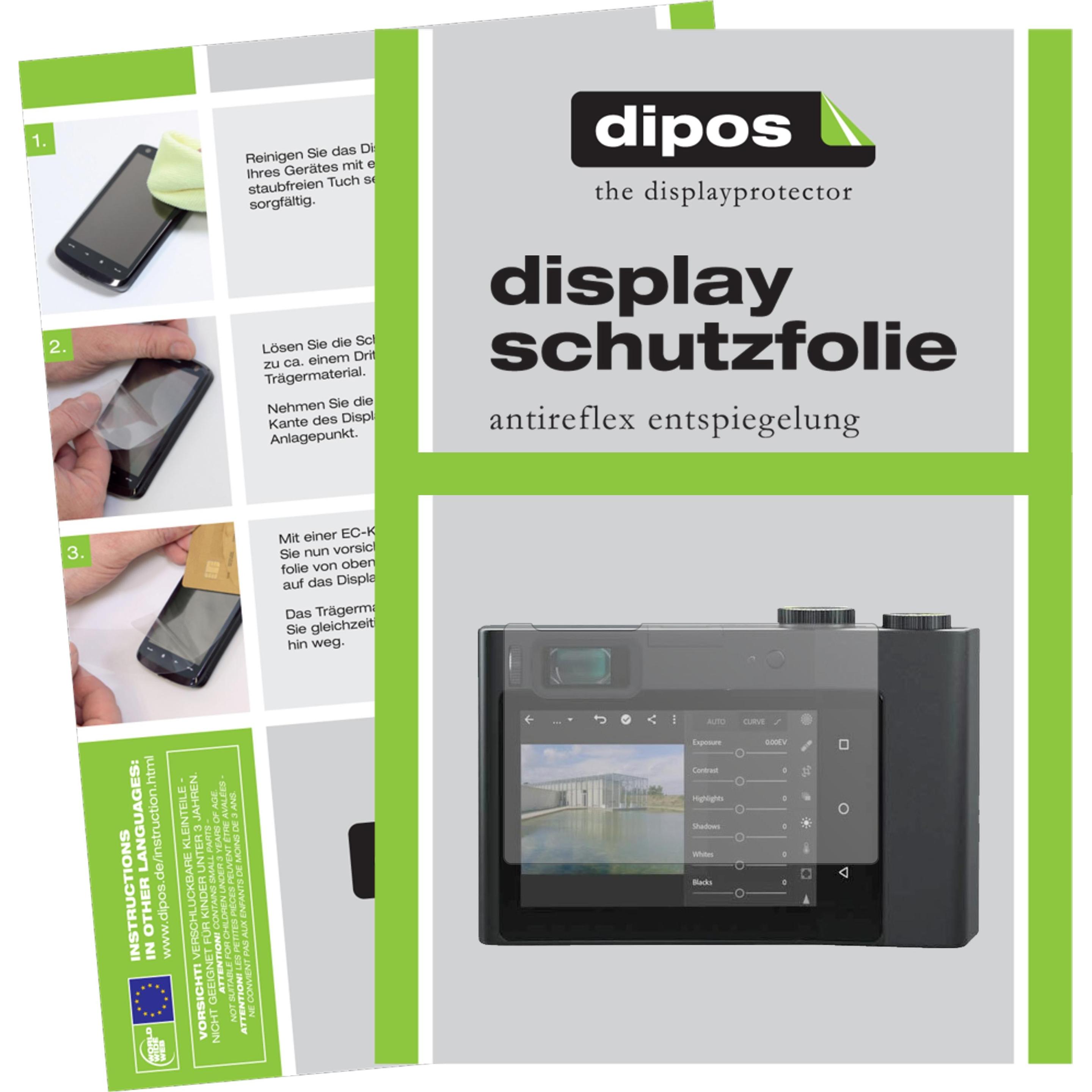 Dipos Displayschutzfolie Antireflex (Displayschutz, Zeiss ZX1), Kameraschutz, Transparent