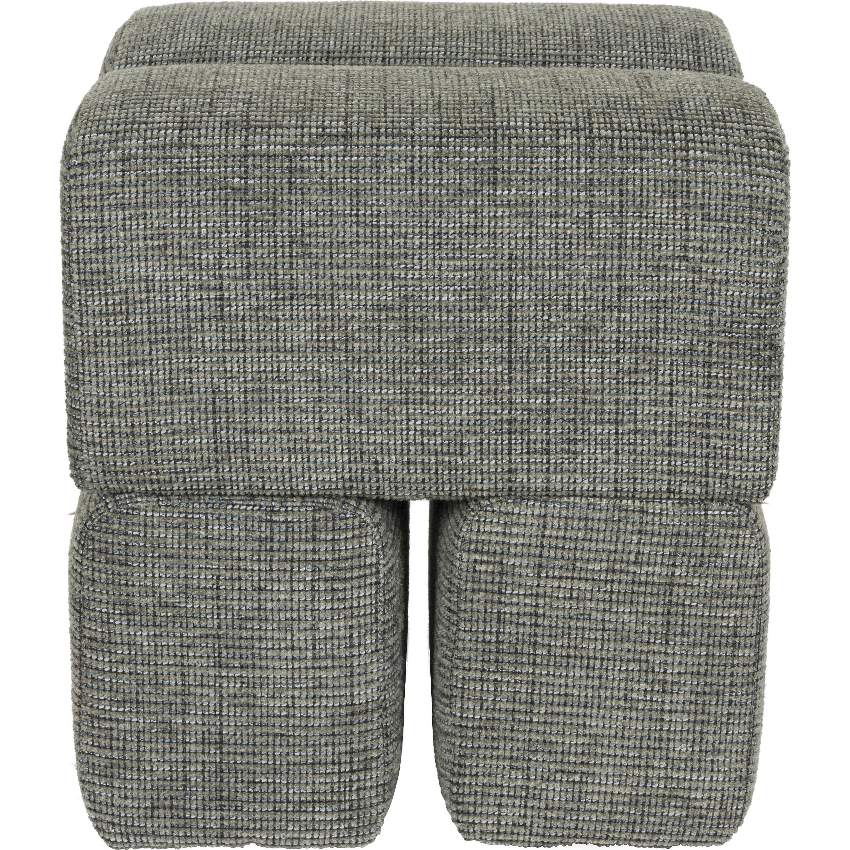 Zuiver, Sgabello + Pouf, Stool Staple Green