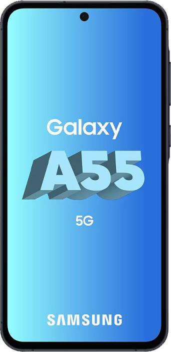 Actual product image Samsung Galaxy A55 Enterprise Edition (128 GB, Awesome Navy, 6.60", Hybrid Dual SIM + eSIM, 50 Mpx, 5G)