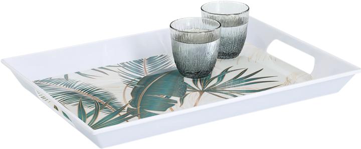 Produktbild Zeller Present Tablett Melamin Palm leaves