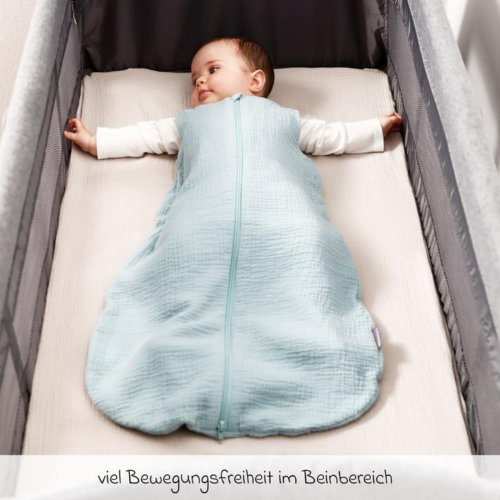 Produktbild La Loona LaLoona Schlafsäcke Sommer-Schlafsack Musselin / Mull - Mint (0.5 TOG, Sommer)