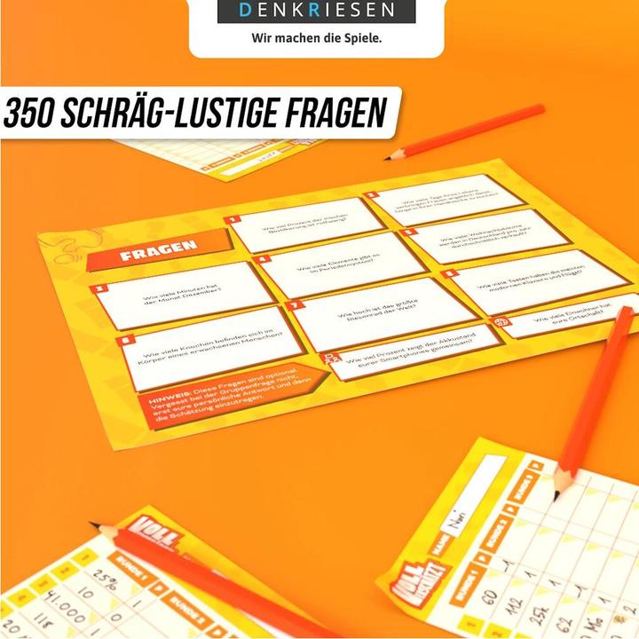 Productafbeelding Denkriesen Voll Verschätzt - A4 Blok Klassieke Editie (d) (Duits)