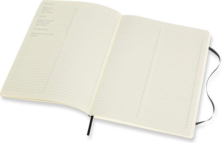 Produktbild Moleskine Notizbuch (19 x 25 cm, Liniert, Weicher Einband)