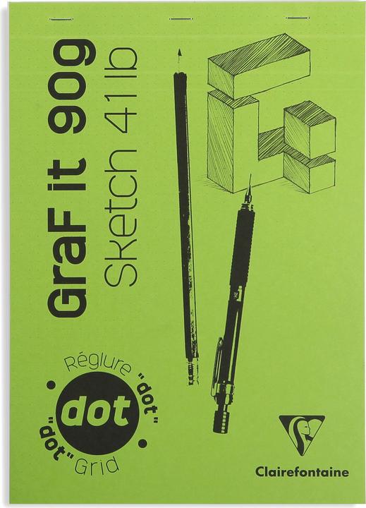 Image du produit Clairefontaine Graf It (210 x 297 mm, Quadrillé)