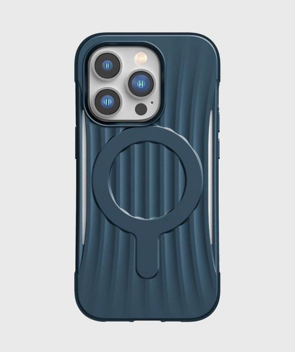 Actual product image X-Doria Raptic Clutch Case for iPhone 14 Pro with Blue MagSafe Cover (Apple iPhone 14 Pro)