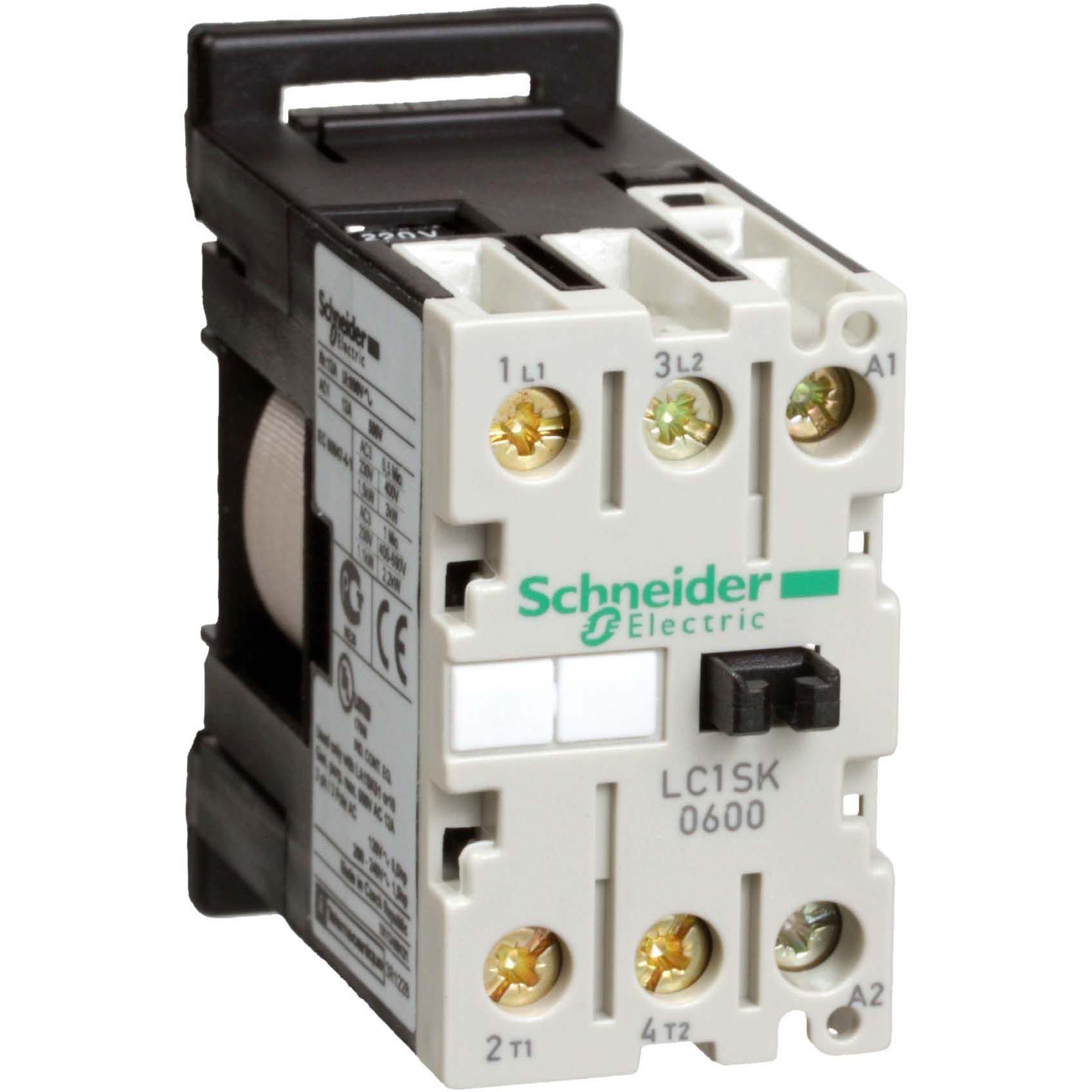 Thumbnail - APC Schneider Electric GmbH Schütz LC1SK0600P7 2polig 6A 27mm, Relais