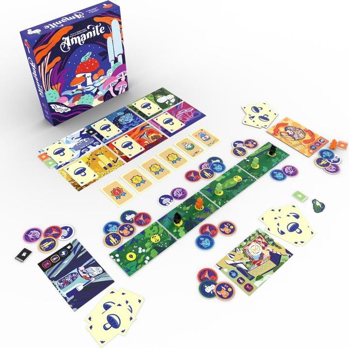 Produktbild Spiral Editions Amanite (Französisch, 2 - 4 Spieler)