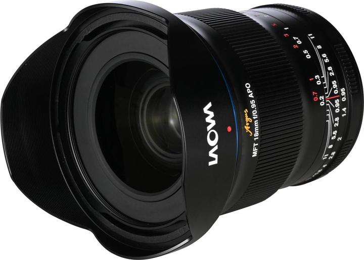 Actual product image Venus Optic Fixed focal length Laowa Argus 18mm f/0.95 CF APO - MFT (Micro Four Thirds, Micro Four Thirds)