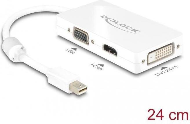 Produktbild Delock Mini Displayport 1.1 zu (DVI, HDMI, VGA, 10 cm)