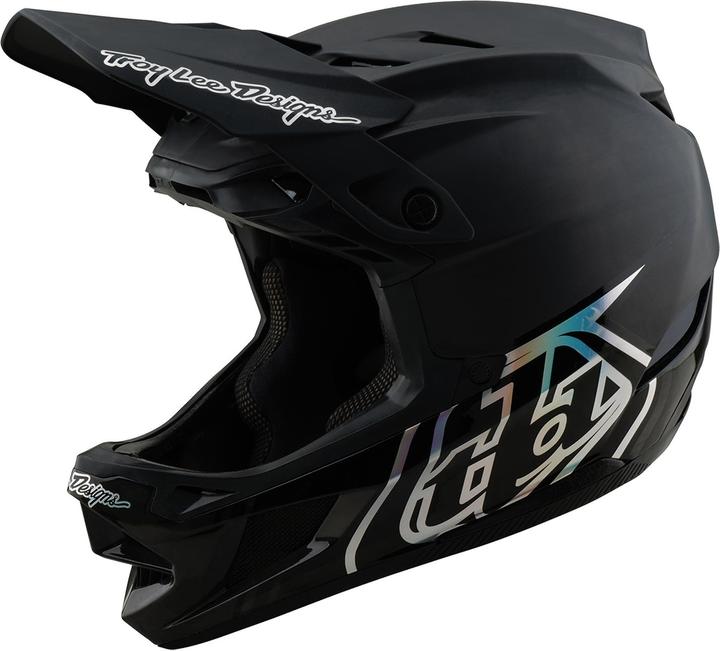 Troy Lee Designs D4 Carbon MIPS Helm, Stealth, black, XXL | 62-63cm (62 - 63 cm)