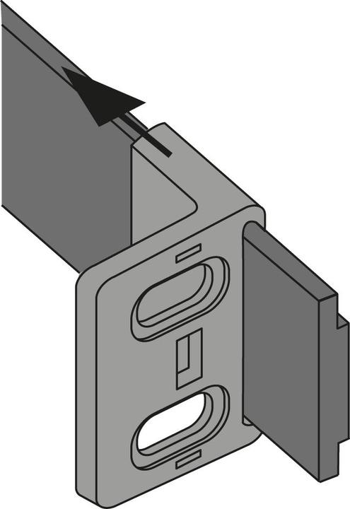 Immagine prodotto Hettich Raccordo a trascinamento per frigoriferi da incasso (1 pz.)