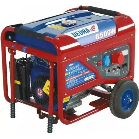 Dedra, Stromgenerator, DEGB7503K 6500 W 3-Phasen-Generator (6000 W, 25 l)