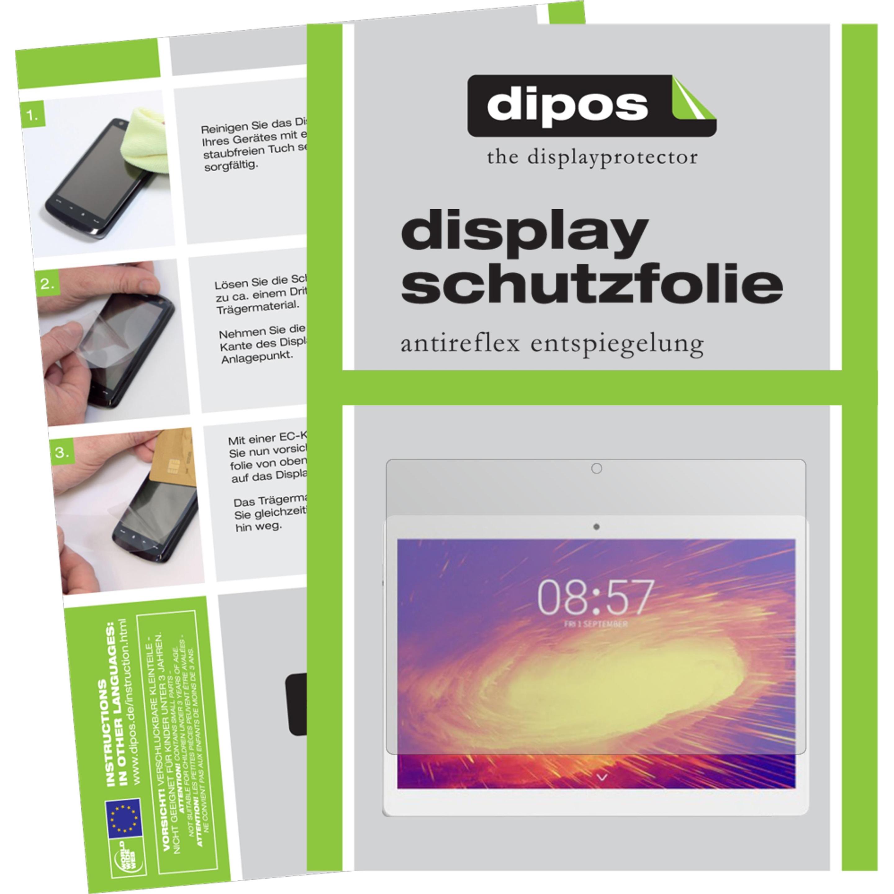 Dipos Displayschutzfolie Antireflex (2 Stück, Alldocube M5s), Tablet Schutzfolie