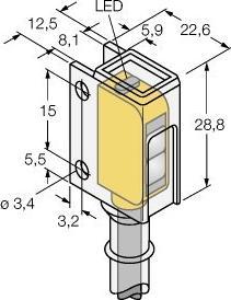 Actual product image Turck Opto-sensor