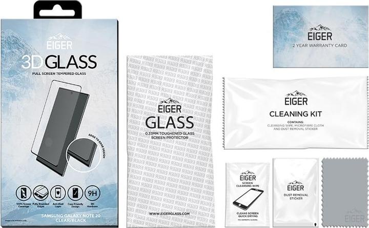Image du produit Eiger Mountain Glass Clear Edge (1 pcs, Samsung Galaxy Note 20)