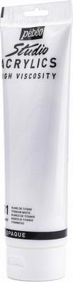 Actual product image Pebeo Studio Acrylics fine acrylic (Titanium white, 250 ml)