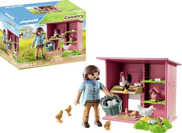 Image du produit Playmobil Poules avec poussins (71308, Playmobil Country)