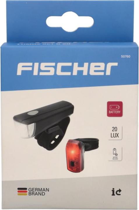 Image du produit Fischer Kit d'éclairage pour vélo