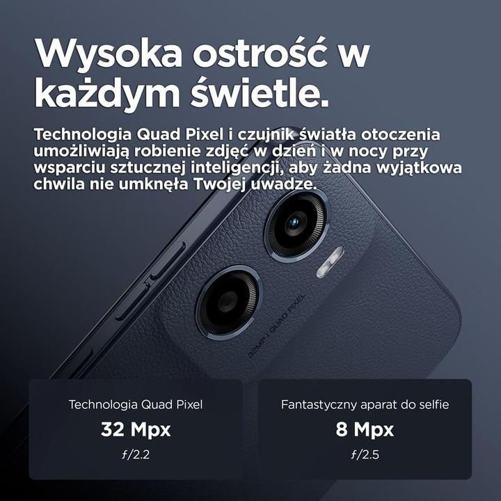 Produktbild Motorola Moto E15 (64 GB, Denim Blue, 6.67", Dual SIM, 4G)