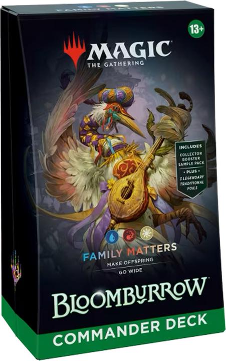 Image du produit Magic the Gathering Magic : The Gathering Bloomburrow - Deck du commandant (Anglais, Pack de boosters)