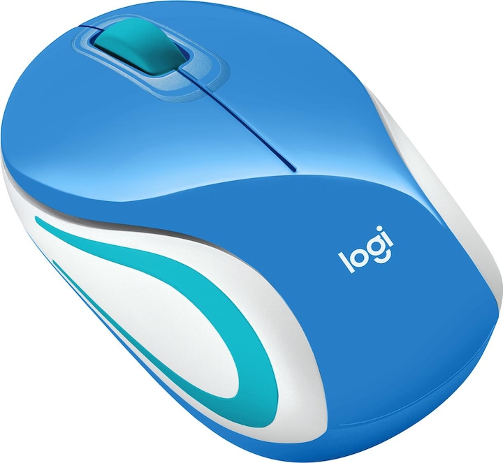 Produktbild Logitech M187 wireless Mini Mouse blue (Kabellos)
