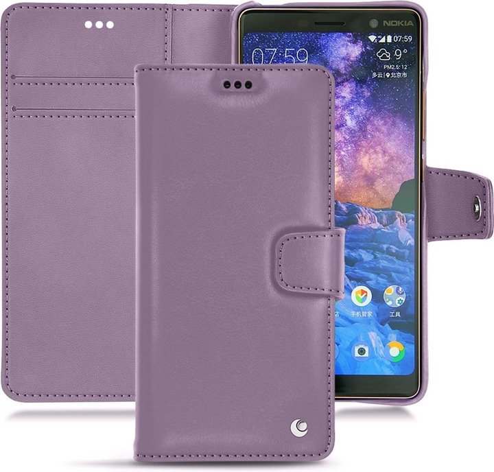 Produktbild Noreve Lederschutzhülle Wallet (Nokia 7 Plus)
