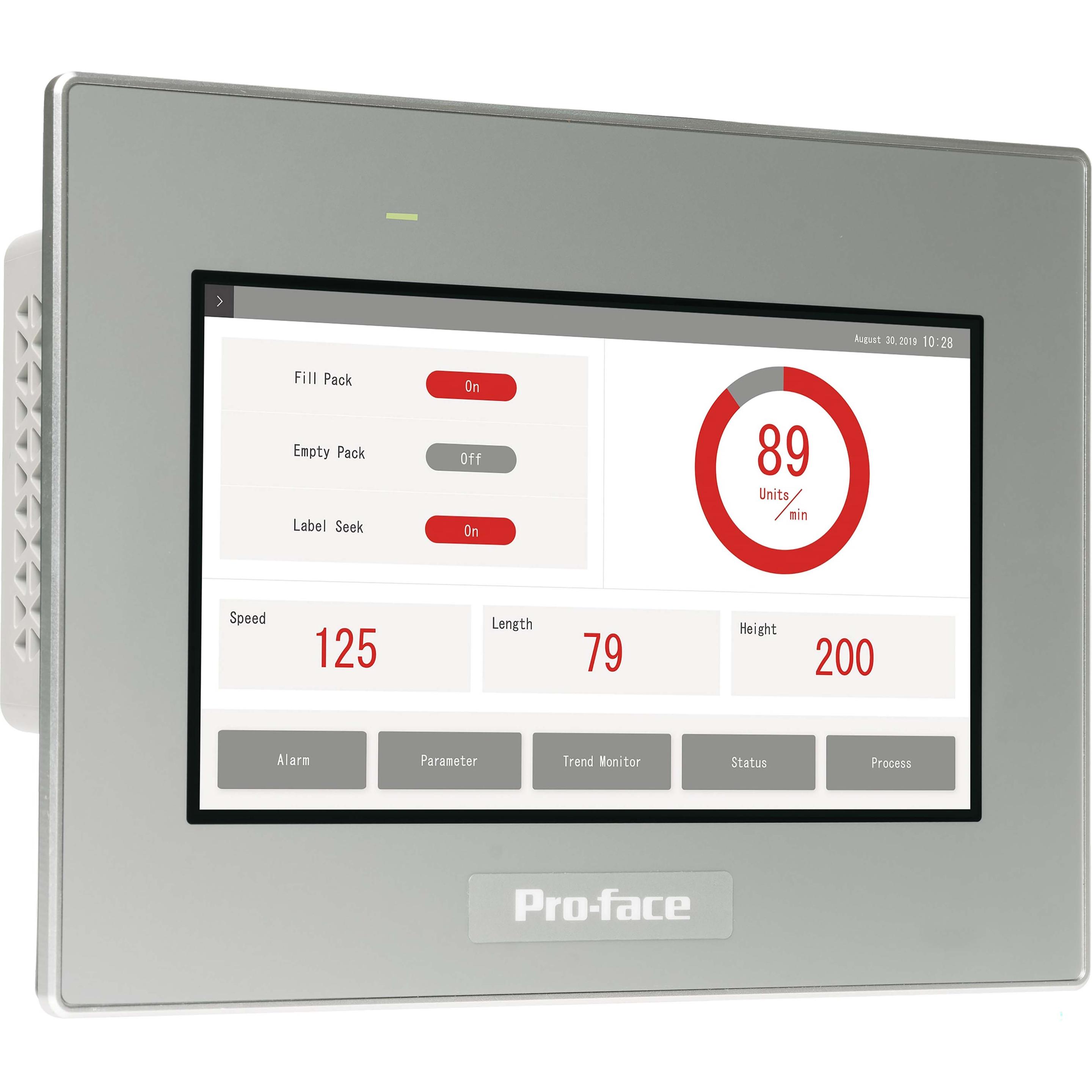 Schneider Electric, Energiemessgerät, Touch-Panel