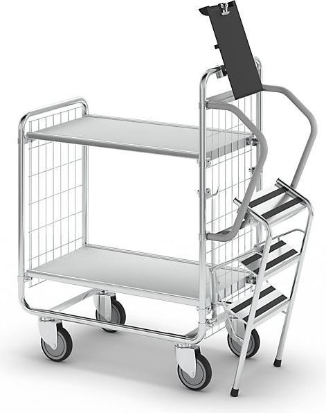 Actual product image HelgeNyberg SERIES 100 step trolley (200 kg)