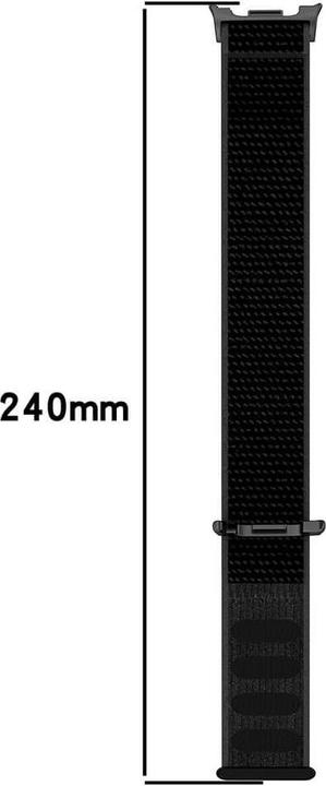 Produktbild Cover-Discount Samsung Galaxy Watch 8 - Nylon Stoff Band flexibel mit Klett (Nylon)