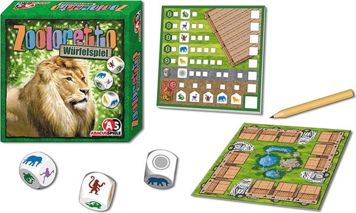 Produktbild Abacus Zooloretto Würfelspiel (Deutsch, 2 - 4 Spieler)