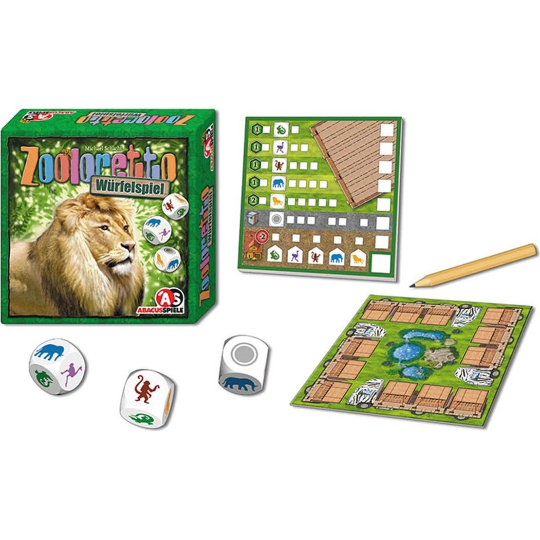 Thumbnail - Abacus Zooloretto Würfelspiel (Deutsch)
