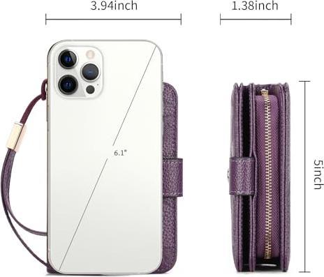 Produktbild Only-Bags.Store Portemonnaie Reissverschluss mit Münzfach & RFID-Schutz