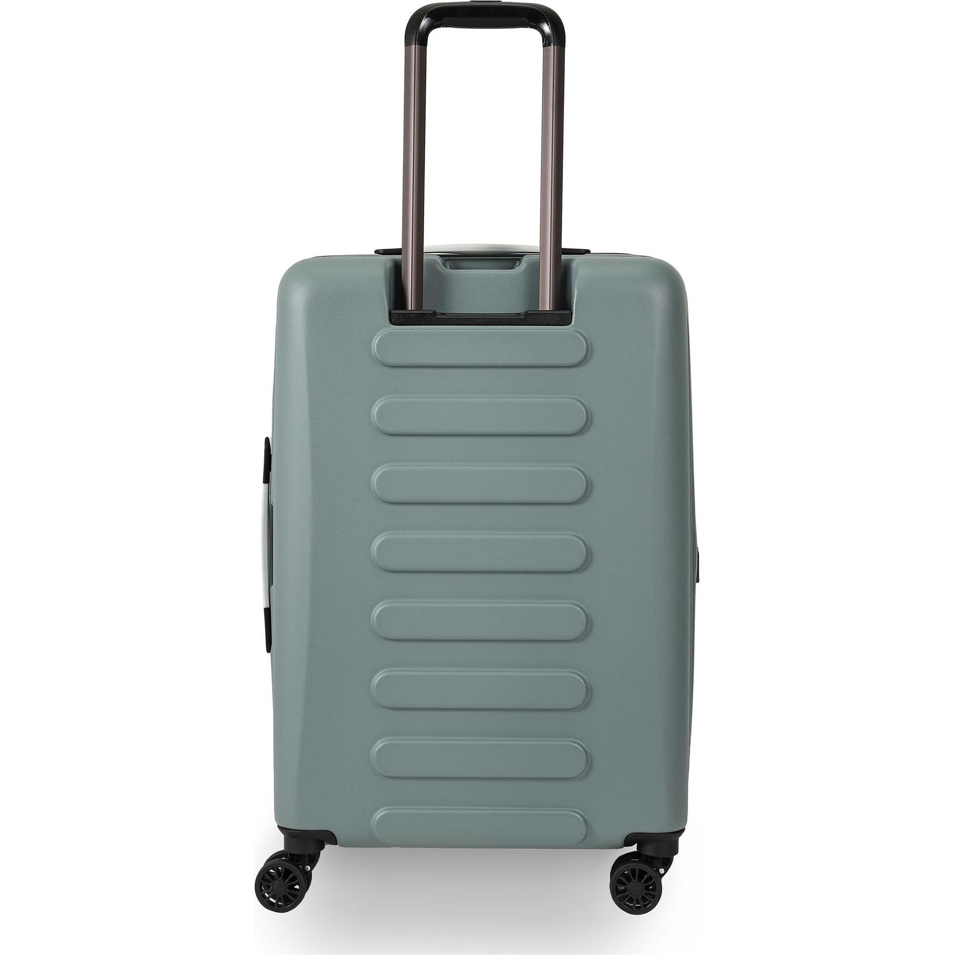 Thumbnail - Hedgren, Koffer, Comby Grip 4 Rollen Trolley M 65 cm mit Dehnfalte, Grau, (74 l, M (50 - 90l))