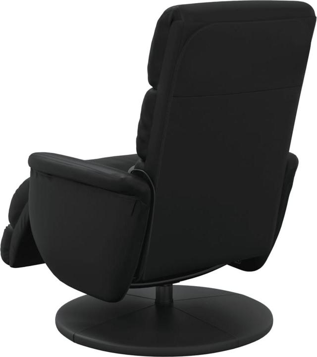 Image du produit VidaXL Fauteuil de massage avec repose-pieds Noir Similicuir,Couleur