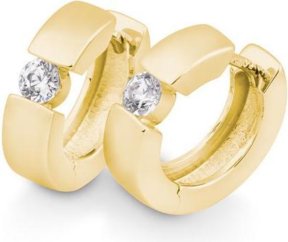 Image du produit Breuning Créoles - BRILL. 0,30 ct. H/si (Or 750/18 K)