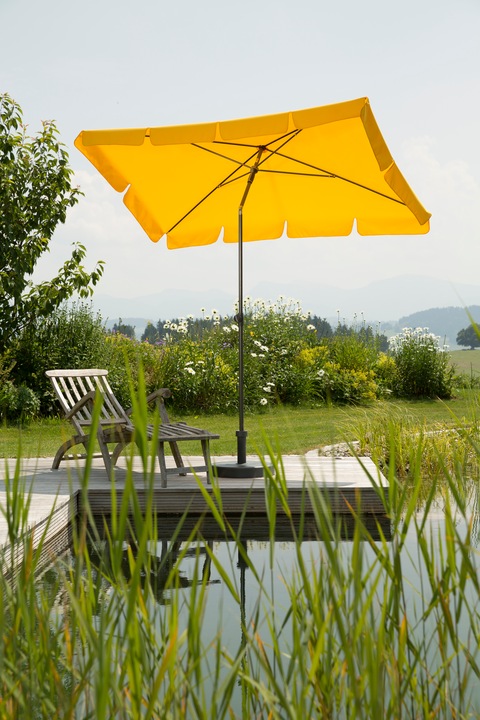 Actual product image Best Parasol La Gomera rectangular yellow (2.65 m)