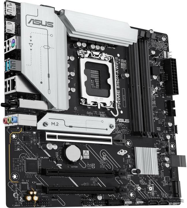 Productafbeelding ASUS MB PRIME B760M-A WIFI II (LGA 1700, Intel B760, mATX)