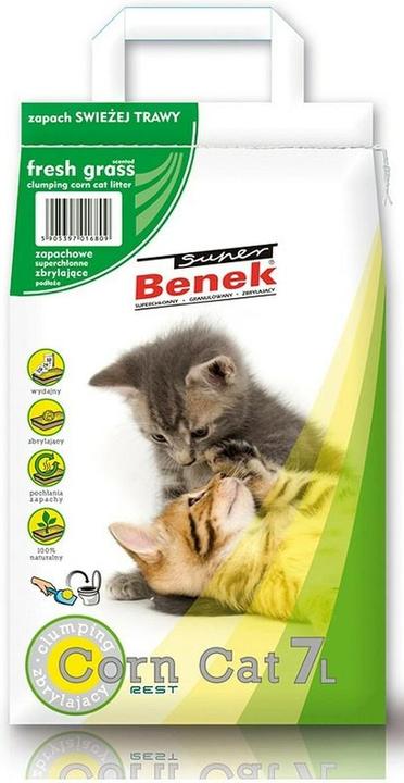 Produktbild Super Benek Corn cat (Klumpend, Nicht staubend, 9.90 kg)