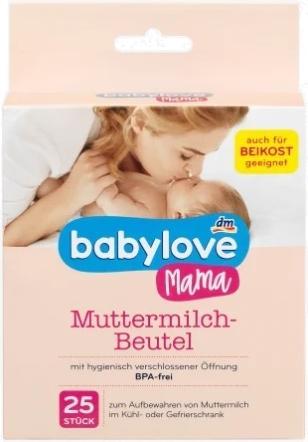 Immagine prodotto dm babylove borsa per il latte materno della mamma