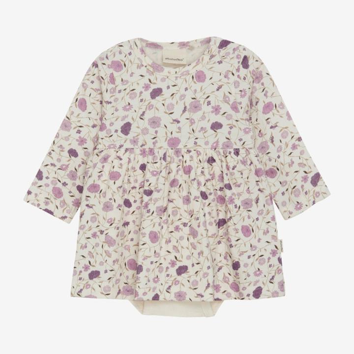 Minymo Babykleid mit Blumenmuster (74)