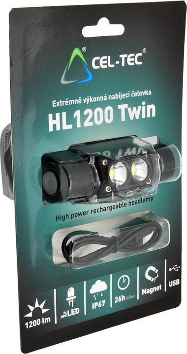 Image du produit Cel-Tec HL1200 Twin (1200 lm)