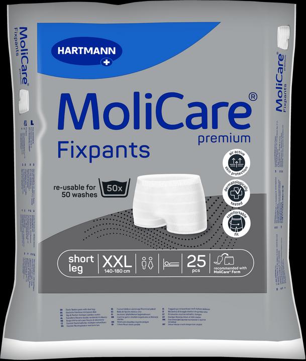 Produktbild MoliCare Premium Fixpants short leg Inkontinenz Fixierhose (25 x, XXL)