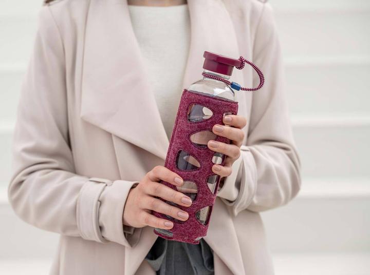 Produktbild Leonardo Trinkflasche In Giro Style 750 ml, Dunkelrot (0.75 l)