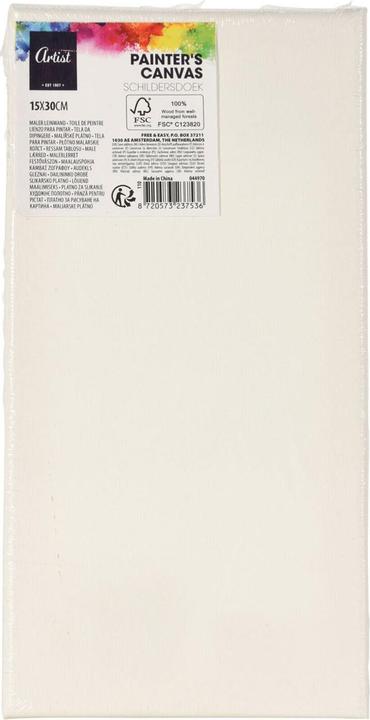 Produktbild Malleinwand, 15x30cm