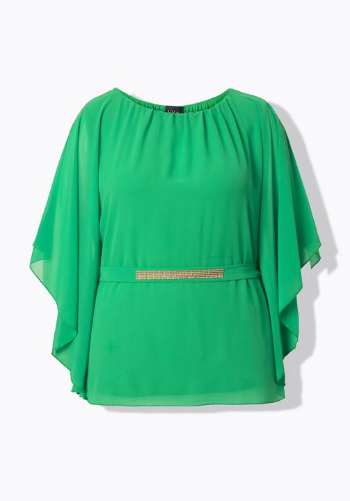 Actual product image Ulla Popken Layered Chiffon Blouse (46)