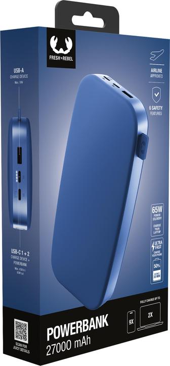 Actual product image Fresh'N Rebel Powerbank (27000 mAh, 65 W, 99.90 Wh)
