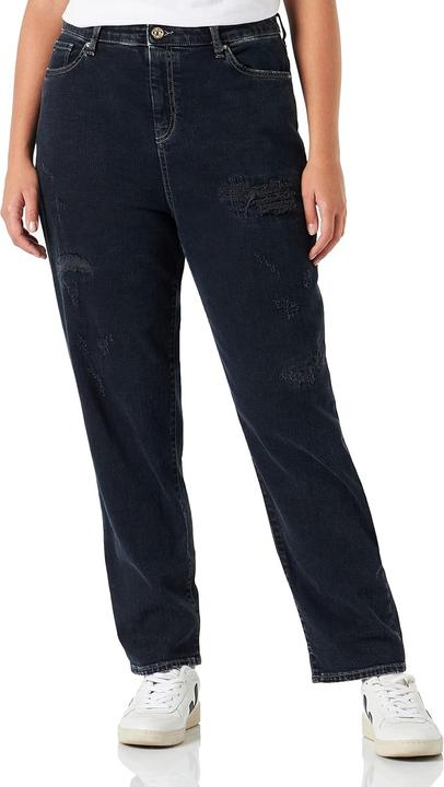Actual product image Armani Exchange Girlfriend Back Patch Logo Jeans (XS)