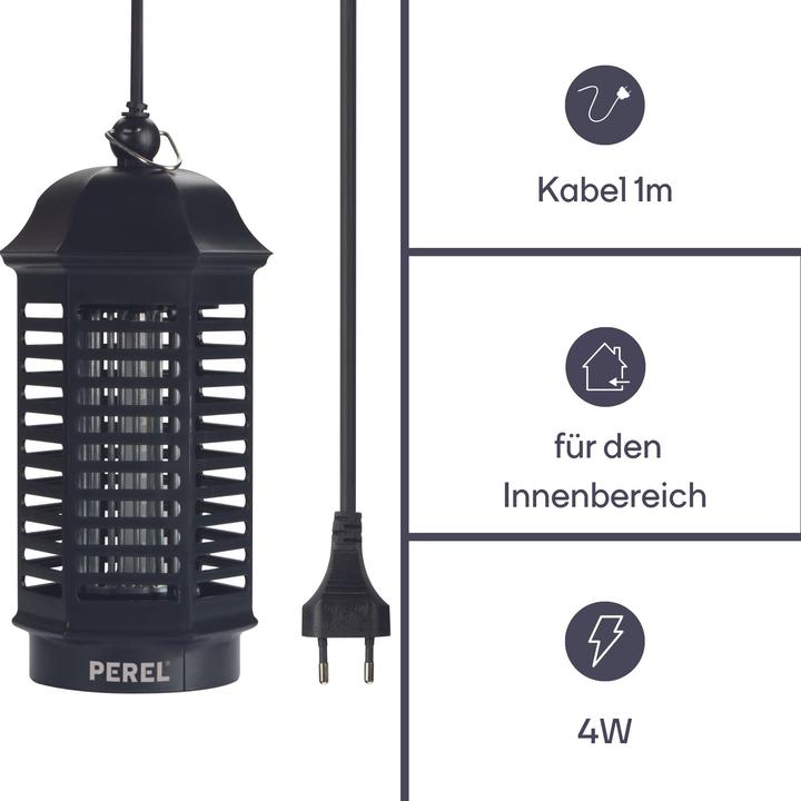 Actual product image Perel GIK06 flying insect killer 4W